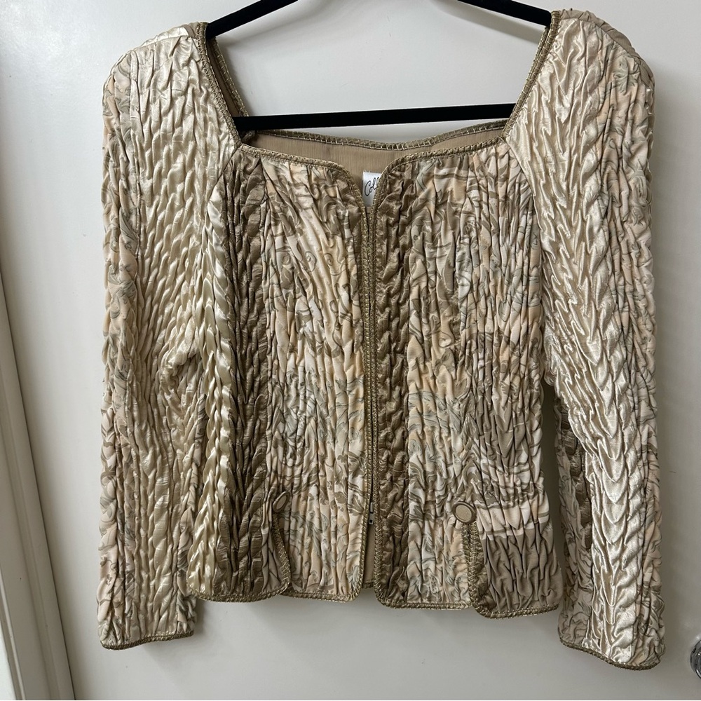 Jeanne Marc Tan Jacket
